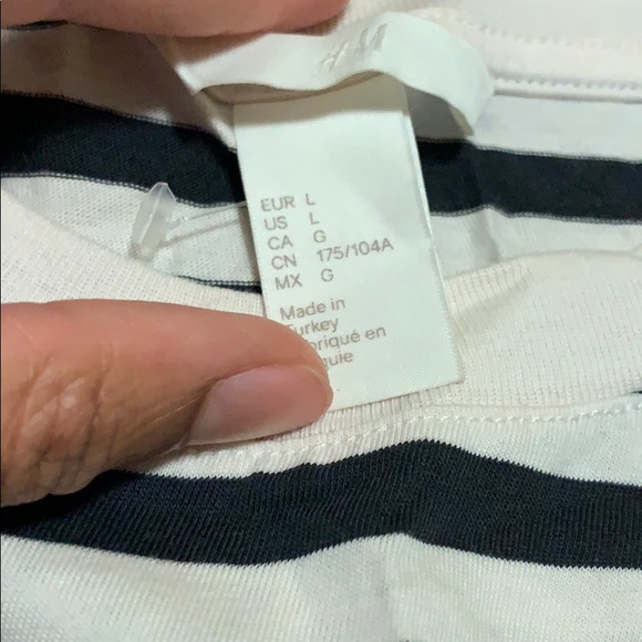 H&M stripe shirt - Picture 2 of 2